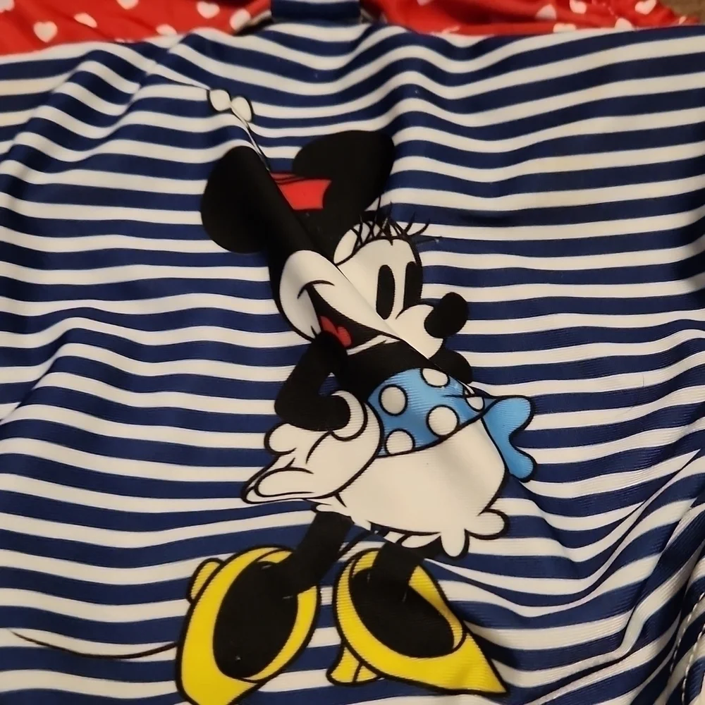 MINNIE Mouse One Piece Swimsuit Size 18 mo Vintage Disney See Other Disney Items